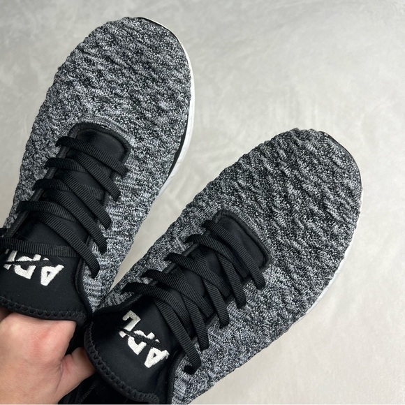 APL Black & White & Melange Techloom Phantom Sneaker - Picture 6 of 11